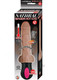 Natural Realskin Hot Cock 2 Brown Vibrating Dildo by NassToys - Product SKU CNVEF -EN2814
