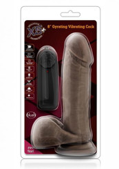 X5 Plus Gyrating Vibe Cock 8 Chocolate Best Sex Toys