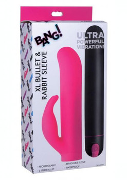 Bang Xl Bullet And Rabbit Sleeve Pink Best Adult Toys