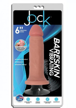 Jock Bareskin Vibe Dong 6 Vanilla Best Adult Toys