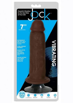 Jock Vibrating Dong No Balls 7 Chocolat Sex Toys