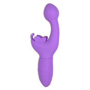 Rechargeable Butterfly Kiss Purple Vibrator Sex Toy