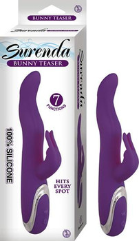 Surenda Bunny Teaser Purple Vibrator Sex Toys
