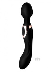 10X Dual Duchess 2 in 1 Silicone Massager Black
