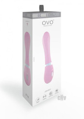 Ovo F14 Silicone G-Spot Vibrator Pink by Ovo Joint Venture Llc