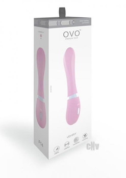 Ovo F14 Silicone G-Spot Vibrator Pink by Ovo Joint Venture Llc