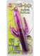Tri Me Dual Insertion Vibrator Waterproof Lavender by Golden Triangle - Product SKU CNVEF -EUGT231 -2
