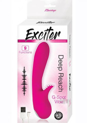 Exciter Deep Reach Gspot Vibe Pink Best Sex Toys
