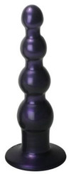 Large Ripple Silicone Dildo - Purple