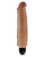 King Penis 7 inches Vibrating Stiffy Tan Dildo by Pipedream Products