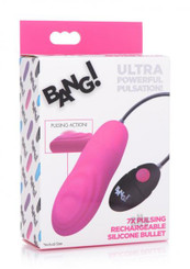 Bang 7x Pulsing Recharge Bullet Pink Best Sex Toy