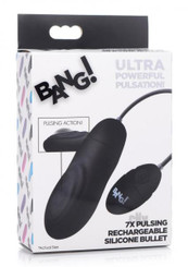 Bang 7x Pulsing Recharge Bullet Black by XR LLC