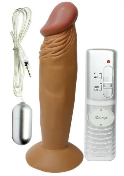 Buy Real Skin Latin American Whoppers Vibrating Dong 6 Inch Brown Best Sex  Toy
