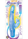 Light Up Orgasmic Gels Sensuous Butterfly Vibrator Waterproof Blue 7 Inch by NassToys - Product SKU CNVEF -EN2412 -2