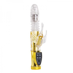 Wyld Vibes Deep Stroker Swan Gold Vibrator Adult Toys