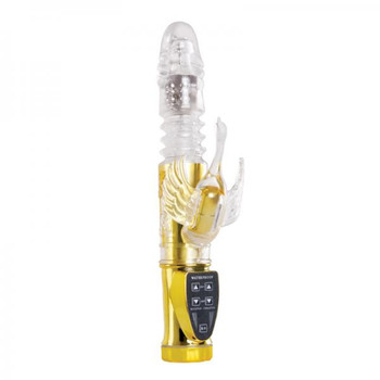 Wyld Vibes Deep Stroker Swan Gold Vibrator Adult Toys