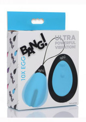 Bang 10x Silicone Vibrating Egg Blue by XR LLC