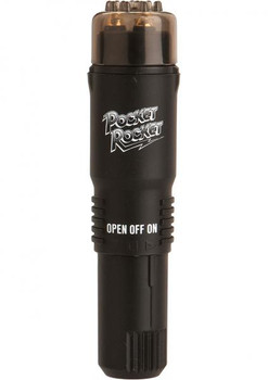 Pocket Rocket Limited Edition Black Massager by Doc Johnson