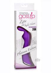 Gossip Zippy Rabbit Vibrator Purple Adult Sex Toy
