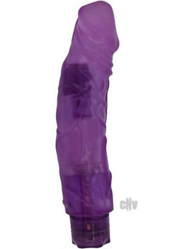 Crystal Caribbean #5 Waterproof Vibe - Purple Adult Toys