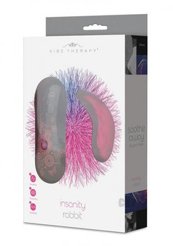 Vibe Therapy Insanity Rabbit Pink/black Best Sex Toy