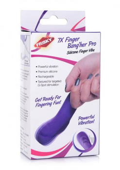 Frisky Finger Bang`her Pro Purple Best Adult Toys
