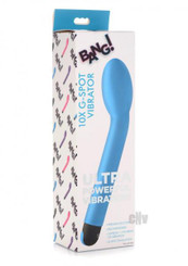 Bang 10x Gspot Vibrator Blue Adult Sex Toys