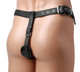 Leather Butt Plug Harness with Cock Ring by Strict Leather - Product SKU AD948