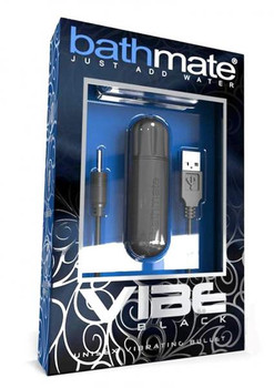 Bathmate Vibe Unisex Vibrating Bullet Black Adult Sex Toys