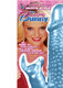 Pearlshine Smooth As Silk The Bumpy Bunny Vibrator Waterproof 7 Inch Blue by NassToys - Product SKU CNVEF -EN1858 -2