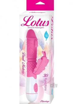 Lotus Sensual Massager 4 Pink by Novelties By Nass-walk Inc