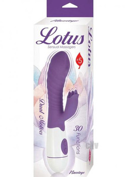 Lotus Sensual Massager 5 Purple Adult Sex Toys