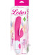 Lotus Sensual Massager 6 Pink Adult Toy