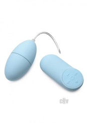 The Frisky Vibrating Egg Remote Control Blue Sex Toy For Sale