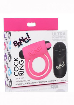 Bang C-ring And Bullet W/remote Pink by XR LLC