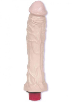 The Naturals Heavy Veined 8 inches Vibrating Dong Adult Sex Toys