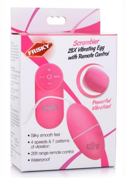 The Frisky Scrambler 28x Egg Remote Pink Sex Toy For Sale