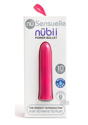 Sensuelle Nubii 15 Func Bullet Blush Adult Sex Toys