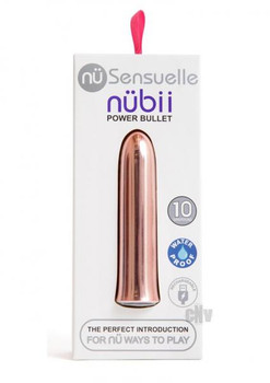 Sensuelle Nubii 15 Func Bullet Rose Gold by Novel Creations Usa Inc