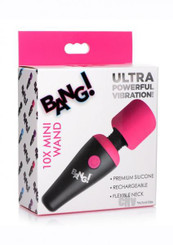 Bang 10x Vibe Mini Silicone Wand Pink Sex Toy
