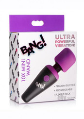 Bang 10x Vibe Mini Silicone Wand Purple Sex Toys