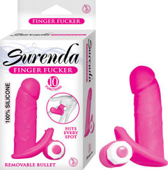Surenda Finger F*cker Pink Vibrator Adult Sex Toys
