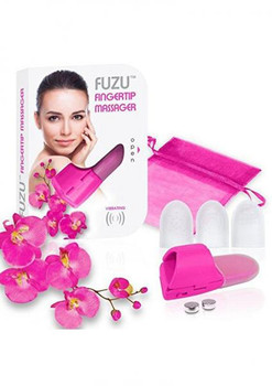 Fuzu Fingertip Massager Neon Pink Adult Toy