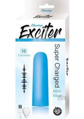 Exciter Mini Vibe Blue Adult Sex Toys