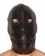 Leather Hood with Zipper Mouth by Strict Leather - Product SKU AB872