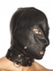 Leather Hood with Zipper Mouth Best Sex Toys