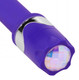 Sequin Series G-Spot Vibe Jewel Wand Purple by XR Brands - view 3