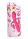 Rebel Rabbit Vibrator 21X Silicone Pink by XR Brands - Product SKU CNVEF -EXR -AG338