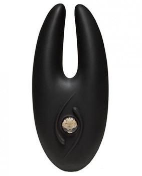 Body Bling Breathless Mini Vibe Silver Clitoral Stimulator by Doc Johnson