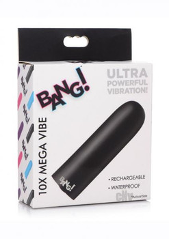 Bang 10x Recharge Vibe Bullet Black by XR LLC